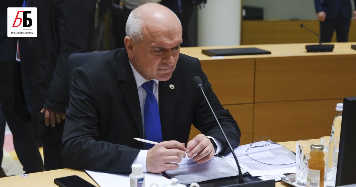 Служебният премиер Димитър Главчев отправи нов задочен призив към президента