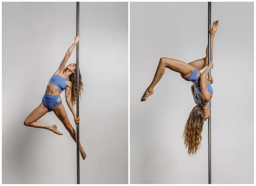 Пол денс, танц на пилон, тренировка на пилон - Борислава Киркова от Pole Dance Bulgaria
