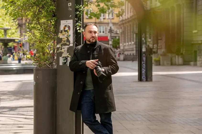 Фотографът от "Етюд-и-те на София" Иван Шишиев