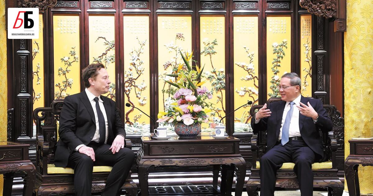 Милиардерът Илон Мъск изненадващо се появи в китайската столица Пекин,