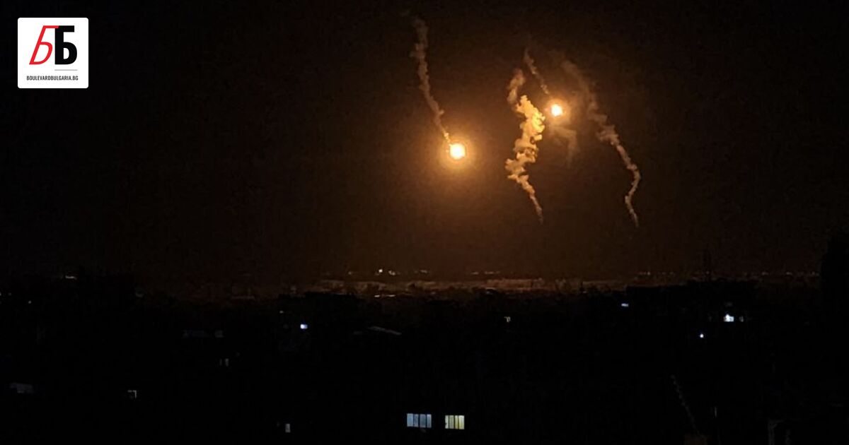 Израел нанесе нощни въздушни удари по град Рафах в ивицата