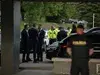 Снимка от местропрестъплението от опита за покушение срещу Роберт Фицо