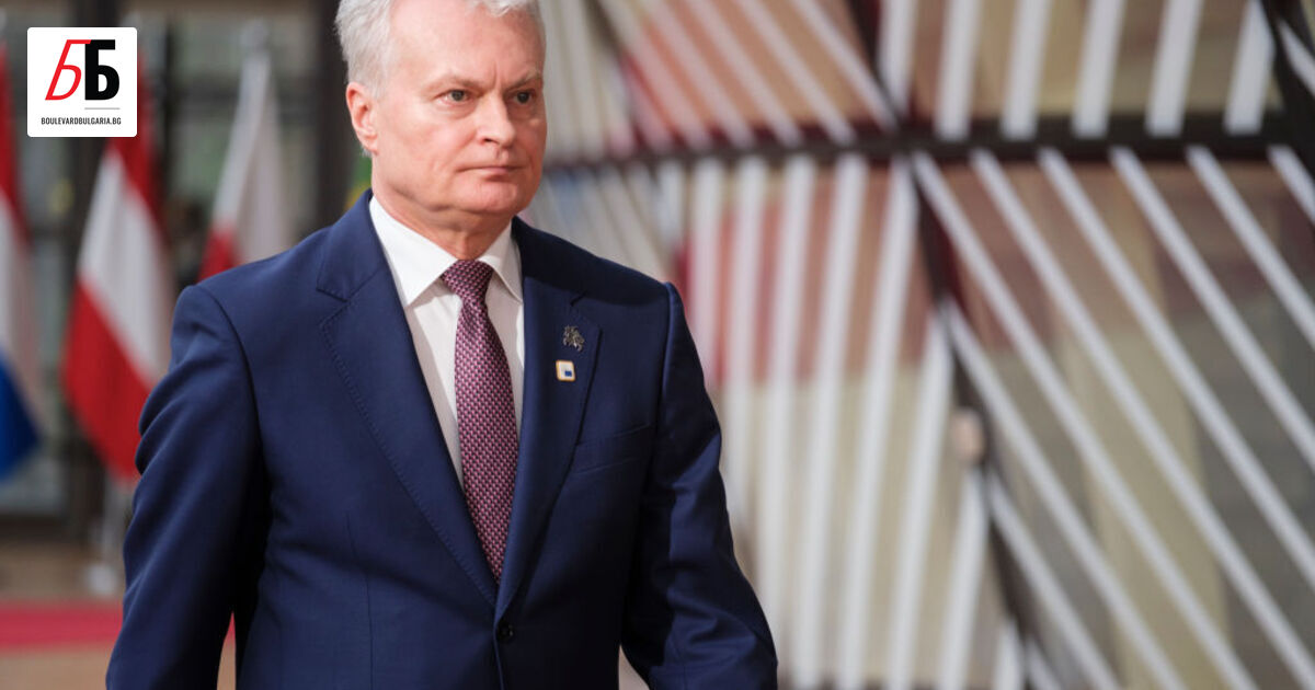 Действащият президент на Литва Гитанас Науседа спечели нов мандат на