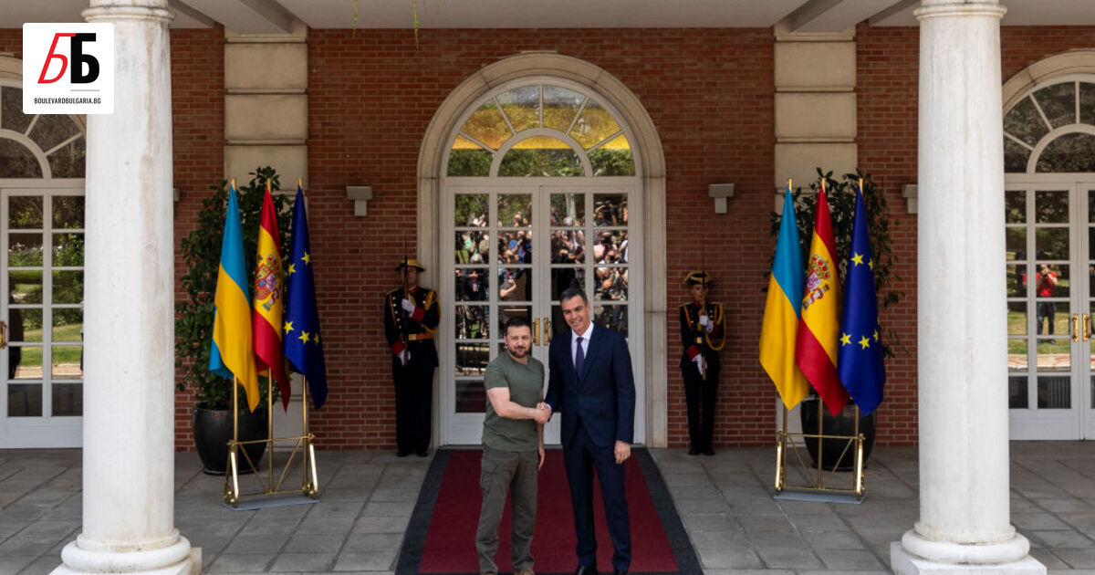 Президентът на Украйна Володимир Зеленски пристигна на официално посещение в