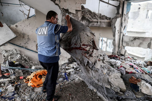 Израел удари училище на ООН в Нусейрат централната част на
