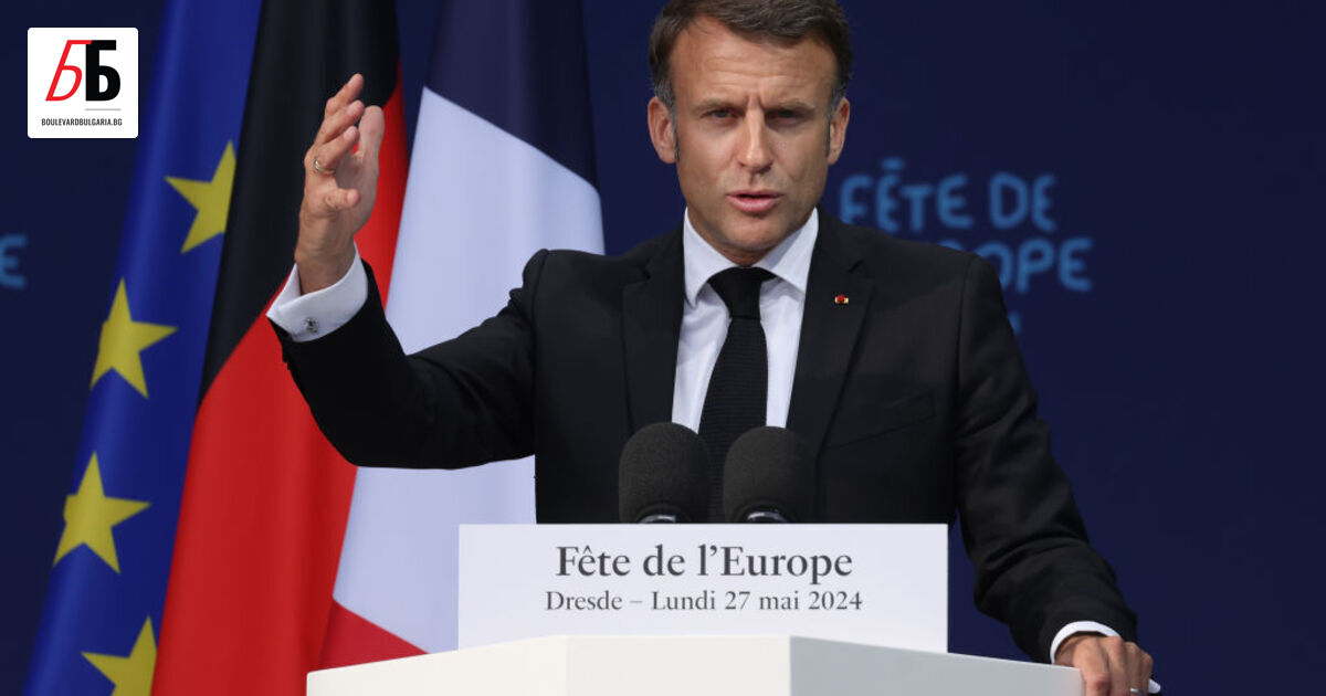Френският президент Еманюел Макрон ще e първият европейски лидер, който