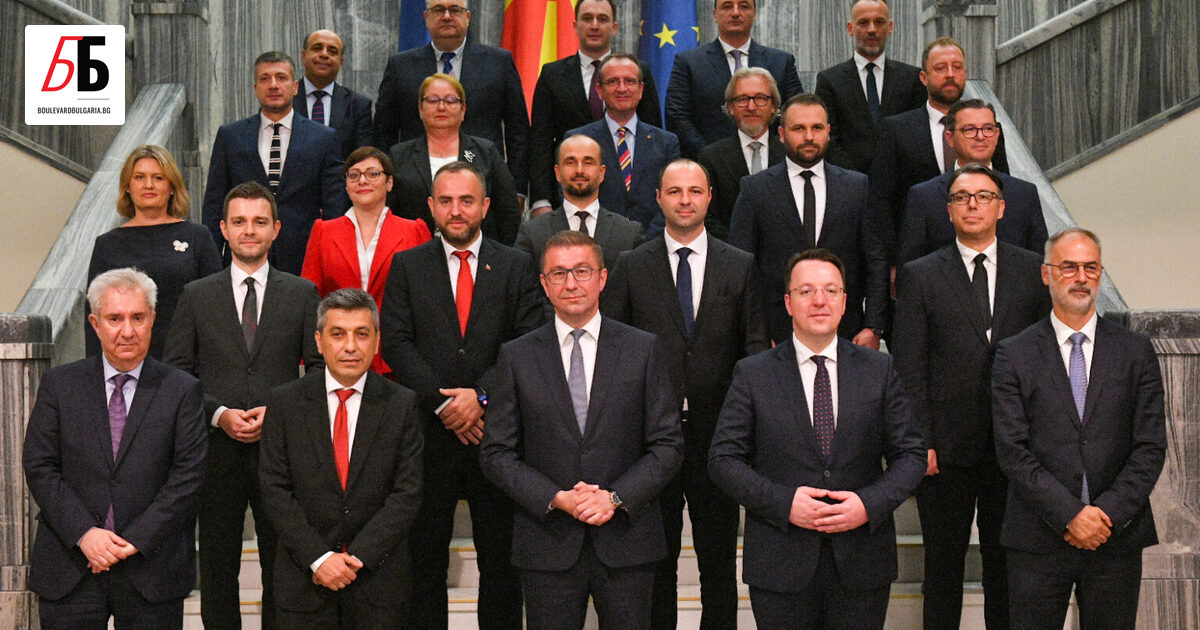 Парламентът на Северна Македония избра лидера на ВМРО-ДПМНЕ Християн Мицкоски