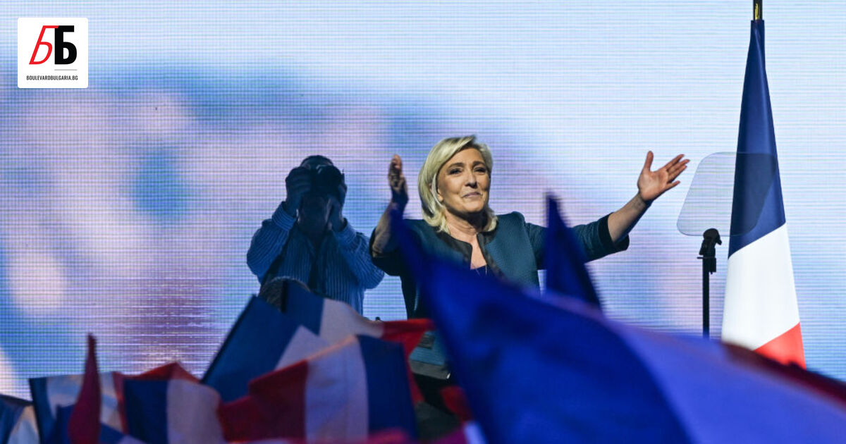 Крайнодесният Национален фронт на Марин льо Пен е на път