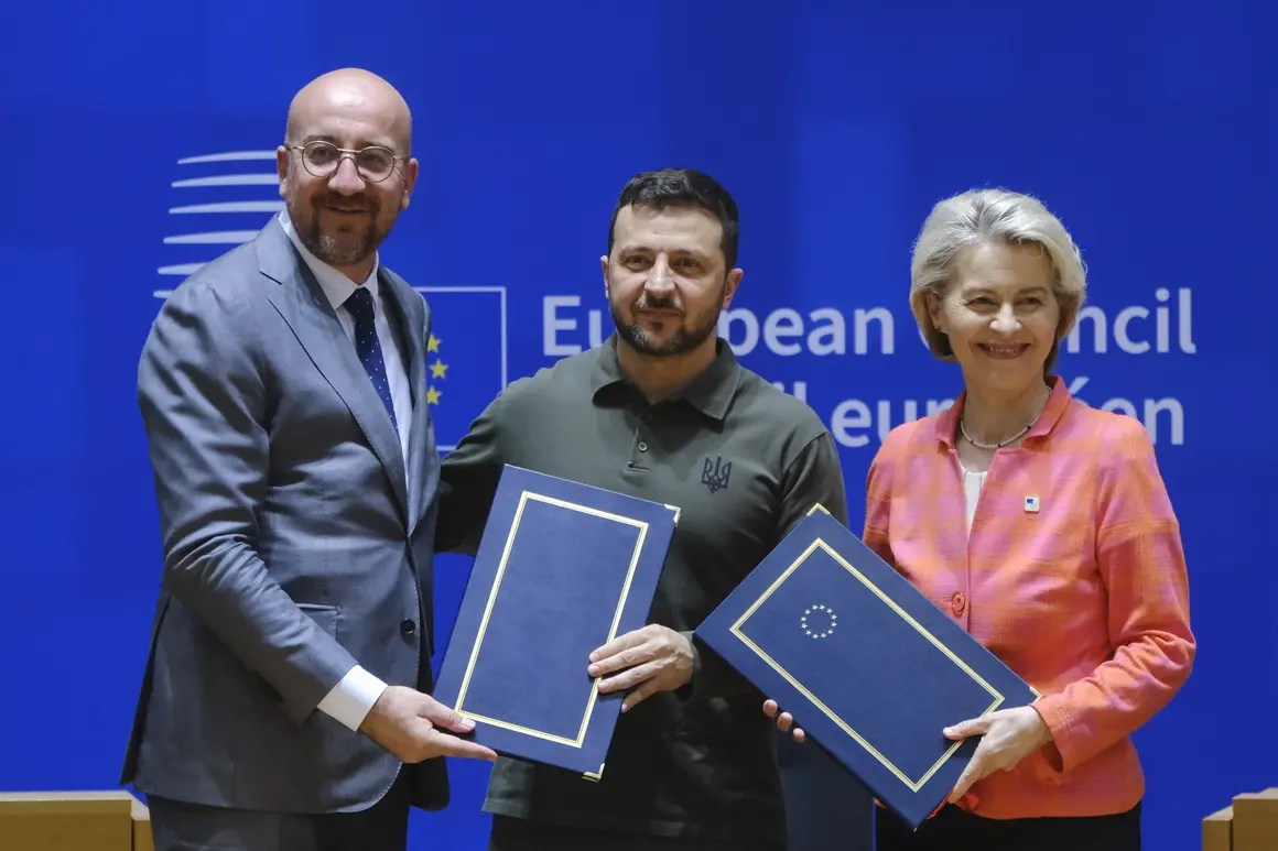 Зеленски подписа споразумения за сигурност с ЕС на срещата на върха в Брюксел