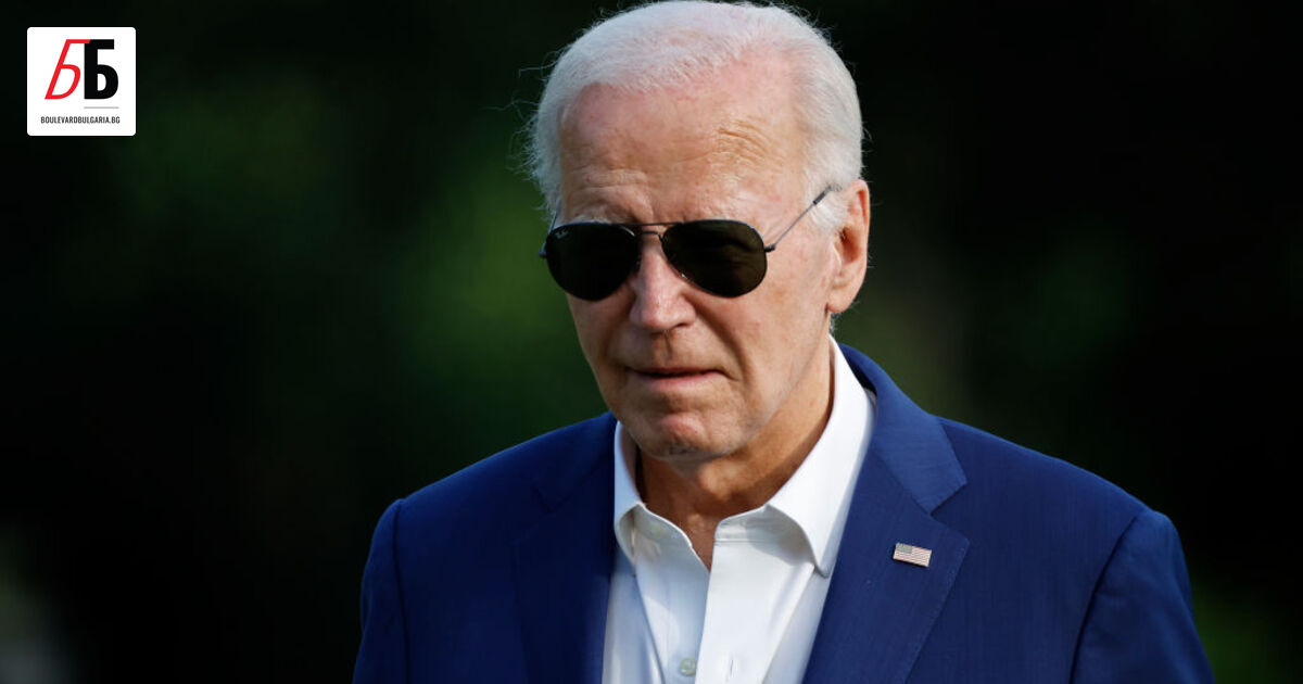 Президентът на САЩ Джо Байдън заяви, че не е сляп