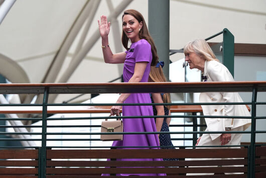 Принцесата на Уелс се появи на Уимбълдън за финала на мъжкия тенис турнир