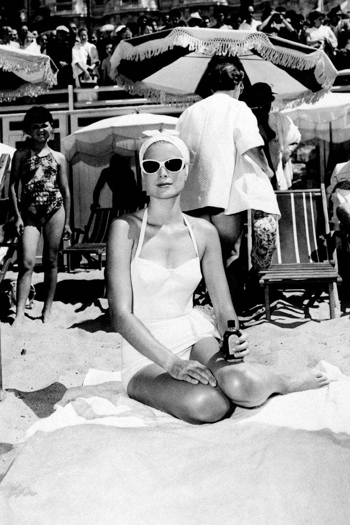 Легендарната Грейс Кели на Cote d'Azur, 1955 г.