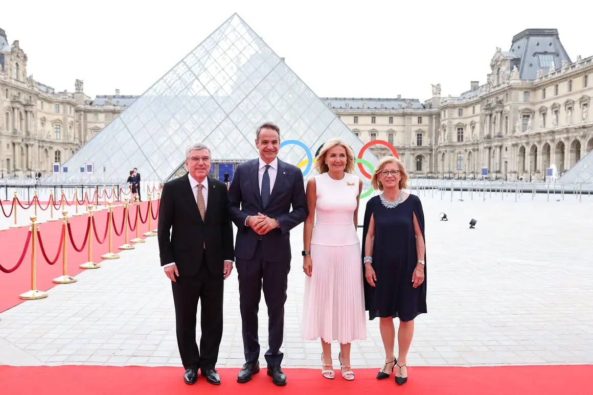 Кириакос Мицотакис и съпругата му Марева