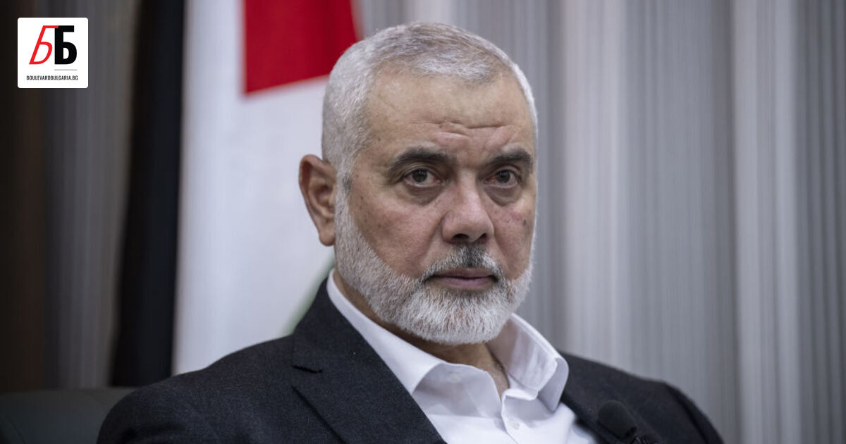 Ръководителят на политическото крило на Хамас Исмаил Хание е убит