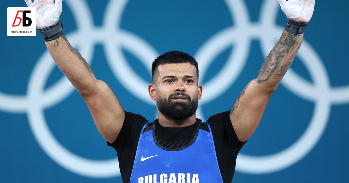 Бронзовият медалист от Олимпийските игри в Париж 2024 Божидар Андреев