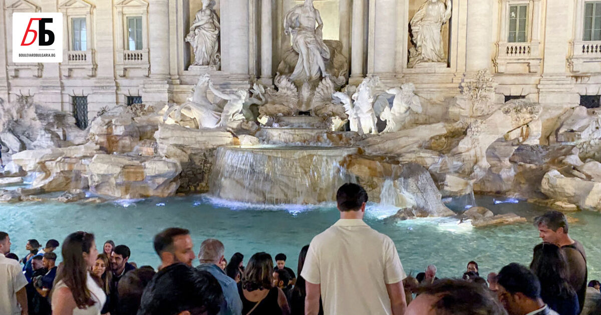 Рим обмисля да ограничи достъпа на туристи до фонтана Треви