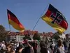 Снимка от шествие на AfD