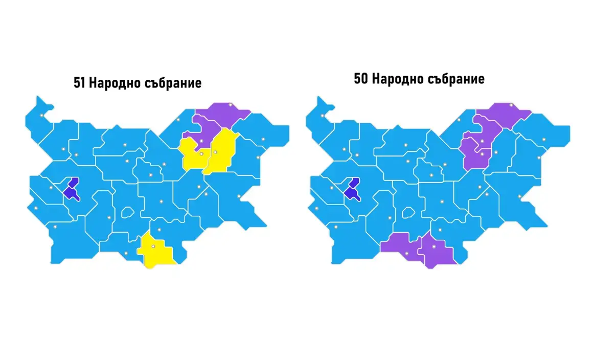 Избори 2024: Резултатите на партиите по региони