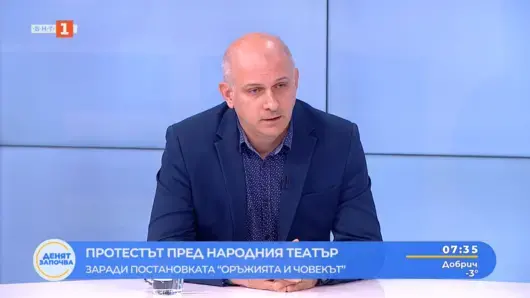 Директорът на Народния театър е сезирал МВР дни преди протеста за рискове, но не е получил отговор