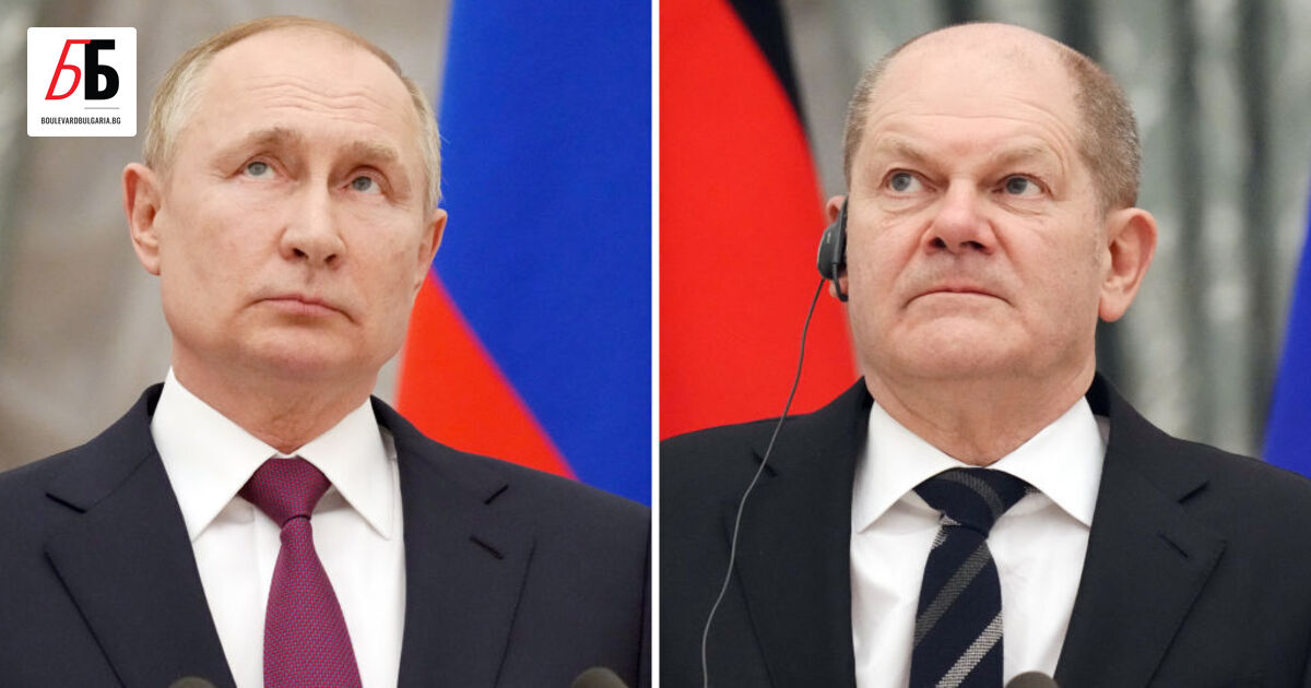 Германският канцлер Олаф Шолц е провел телефонен разговор с руския