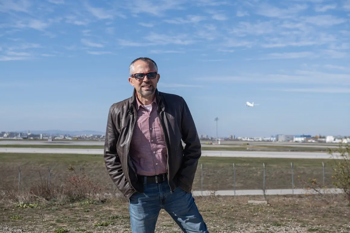 На площадката за plane spotting 