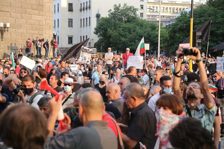 Борисов обяви, че протестите са "чудесна форма да се види, че има демокрация".