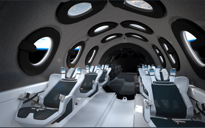 С гледка към Земята: Virgin Galactic представи кабината, с която ще изпраща хора в Космоса