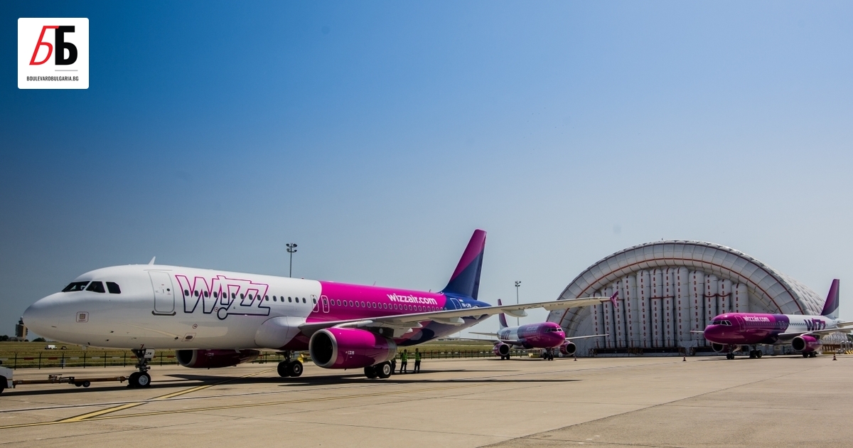 Wizz Air ще спре всички свои полети от и до