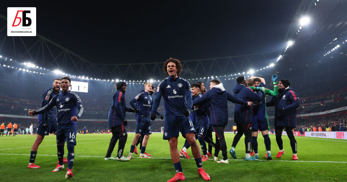 “Манчестър Юнайтед продължи напред в турнира ФА Къп, след като