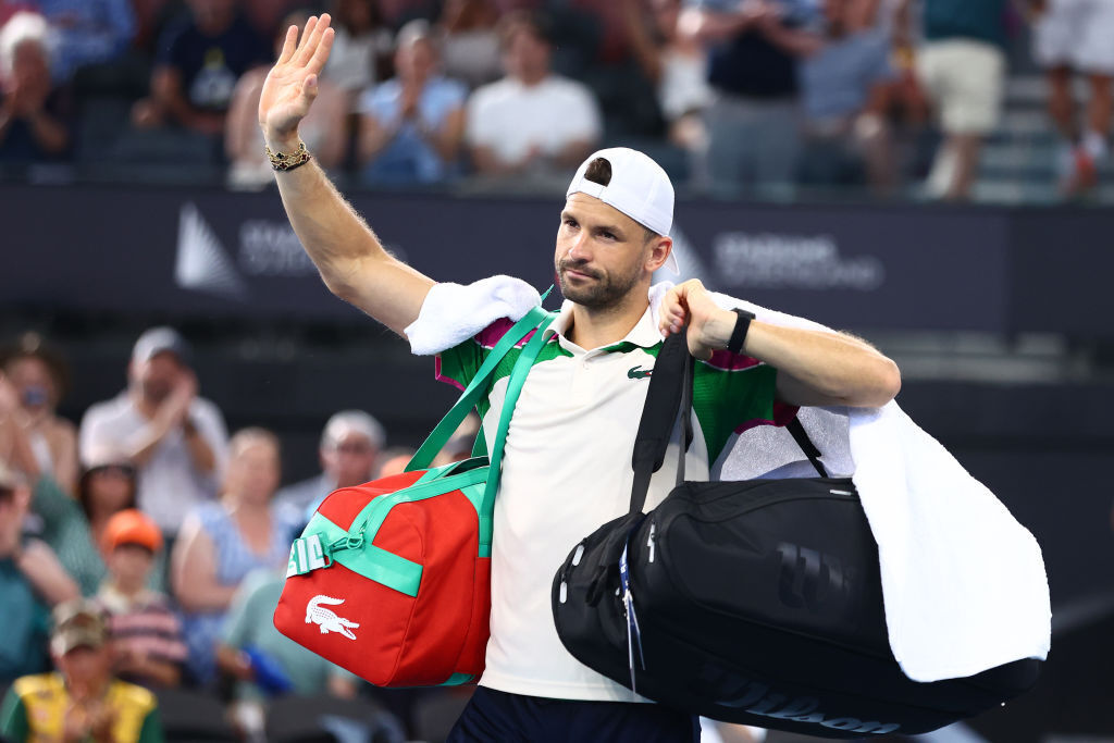 Григор Димитров се отказа от Australian open заради травма