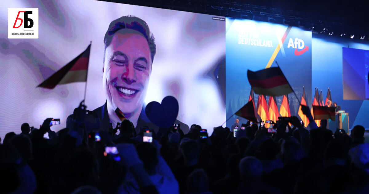 Илон Мъск се появи изненадващо на откриването на предизборната кампания