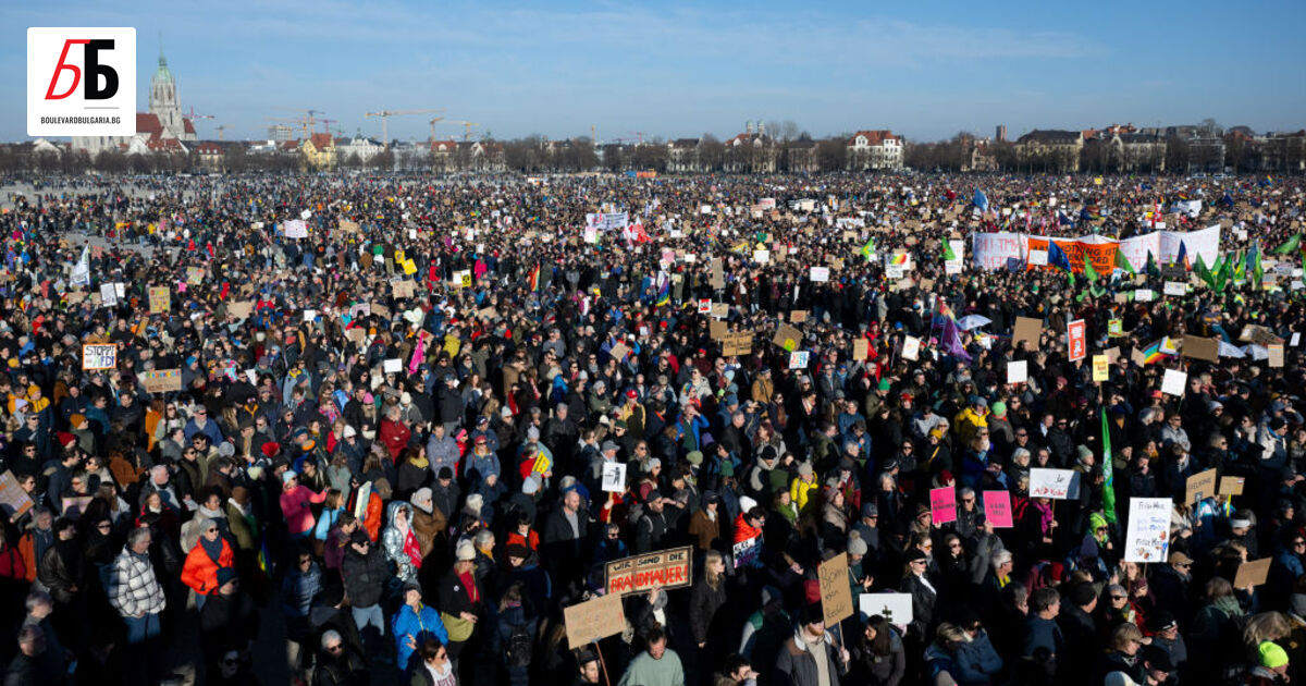 Повече от 200 000 души протестираха в Мюнхен в събота