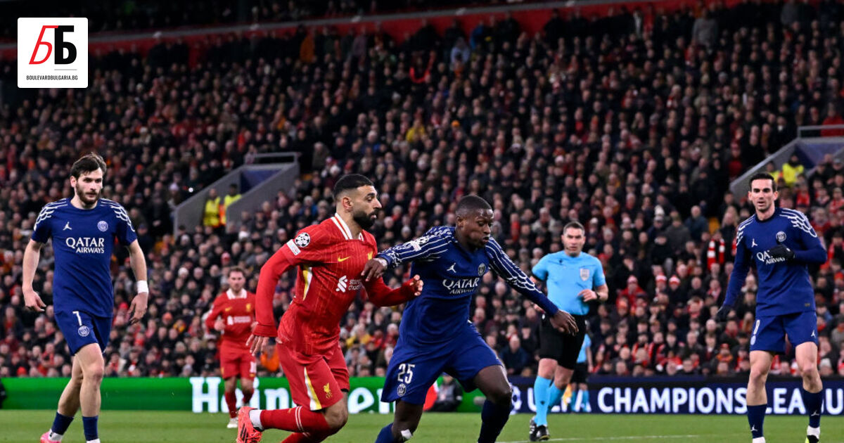 ПСЖ елиминира “Ливърпул и се класира за 1/4-финалите на Шампионска
