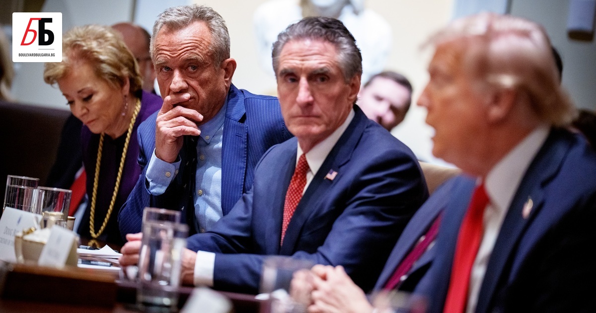 Здравният министър на САЩ Робърт Кенеди-младши, който е и открит