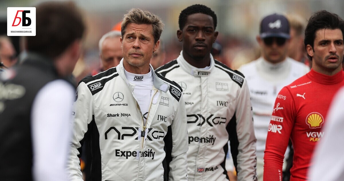 Брад Пит кара с 290 км/ч и е звезда от