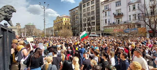 Стотици протестираха срещу насилието над животни в София