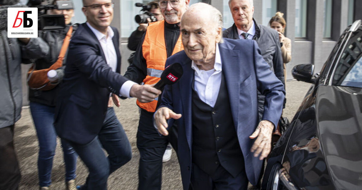 Бившите президенти на ФИФА и УЕФА - Сеп Блатер и