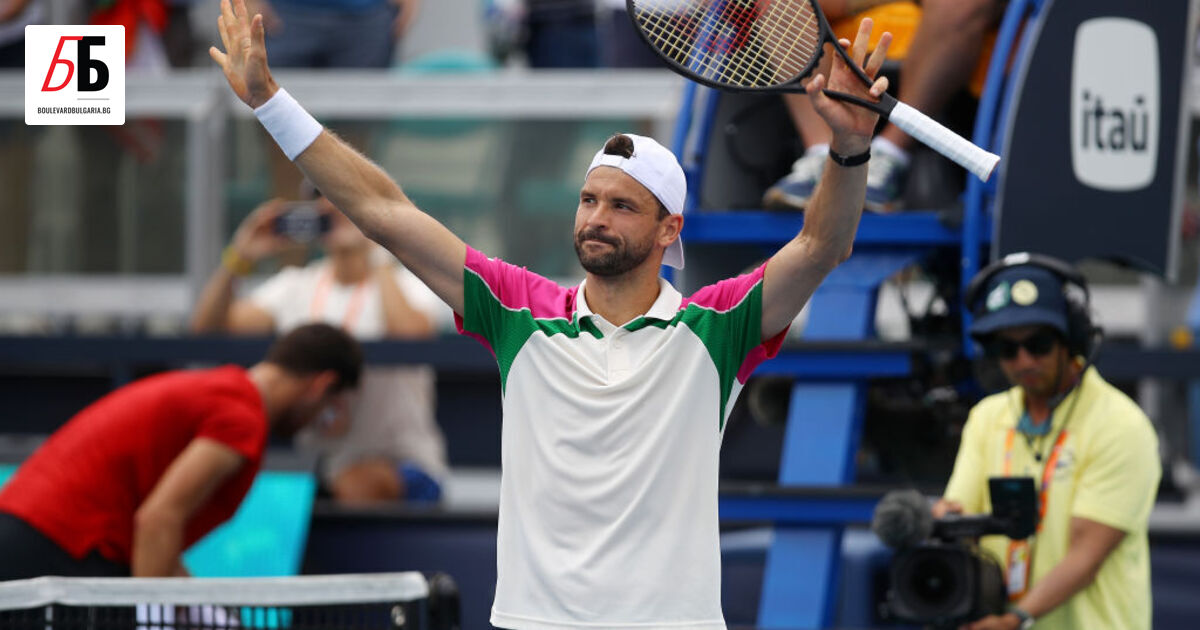 Григор Димитров се класира за втора поредна година на 1/4-финал