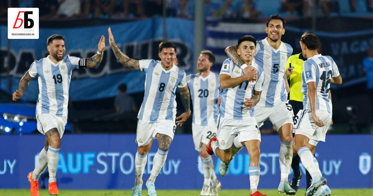 Аржентина победи Бразилия с 4:1 в мач от 14-ия кръг