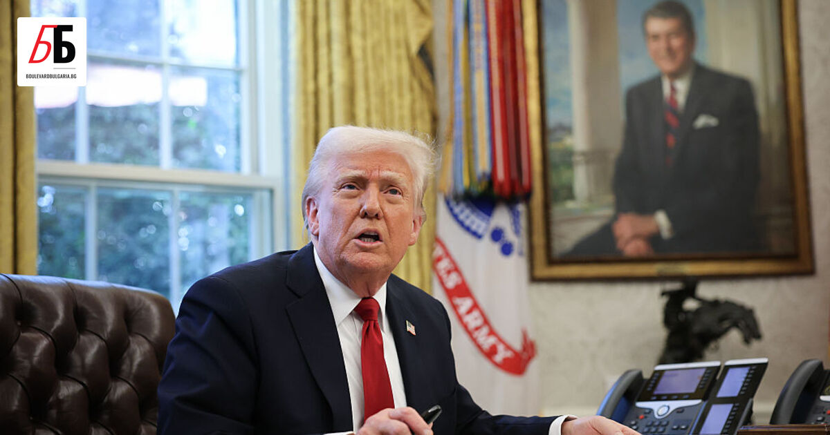 Американският президент Доналд Тръмп обяви, че ще наложи мита от