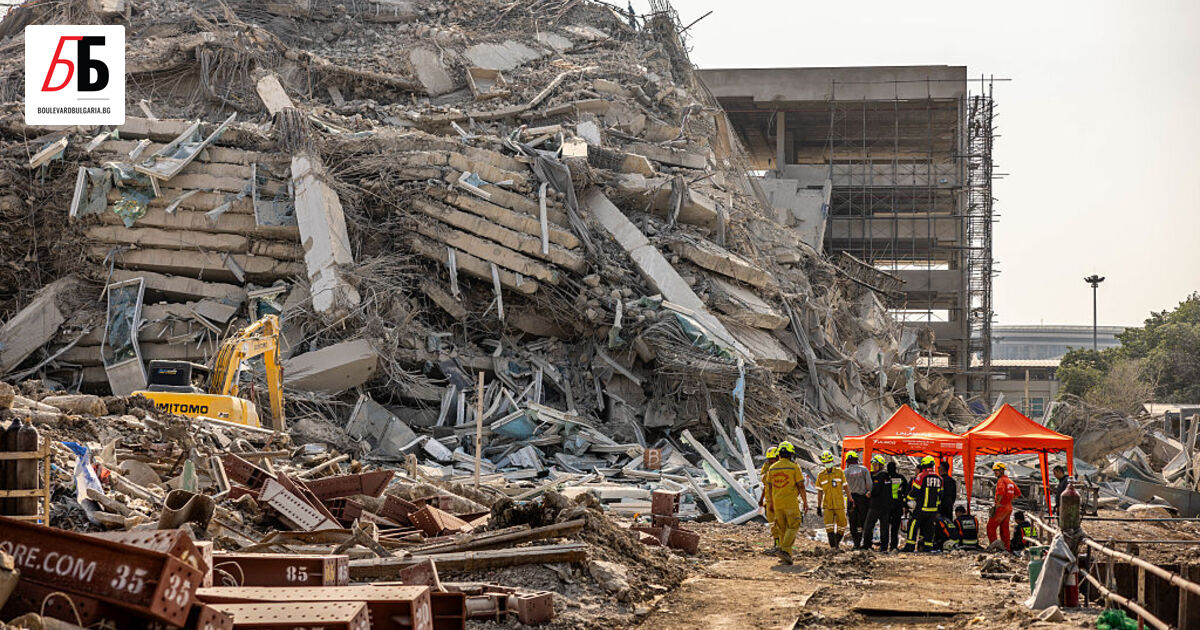 Мощно земетресение разтърси Централен Мианмар и предизвика разрушения дори в