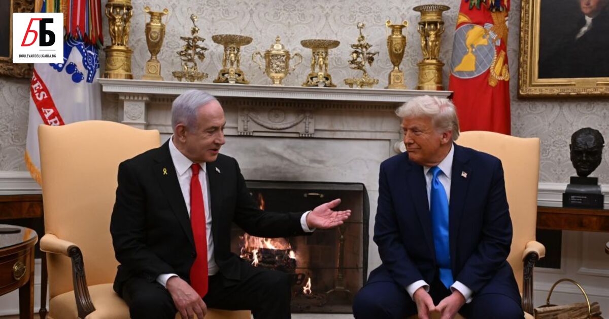 Президентът Доналд Тръмп е провел напрегнат разговор с израелския премиер