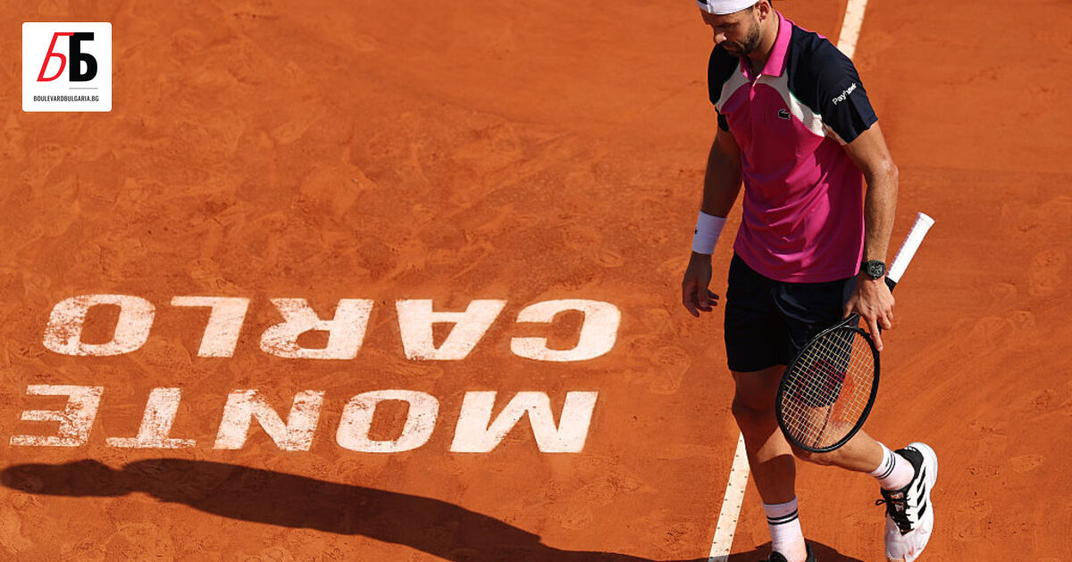 Григор Димитров отпадна на 1/4-финал на Мастърса в Монте Карло,