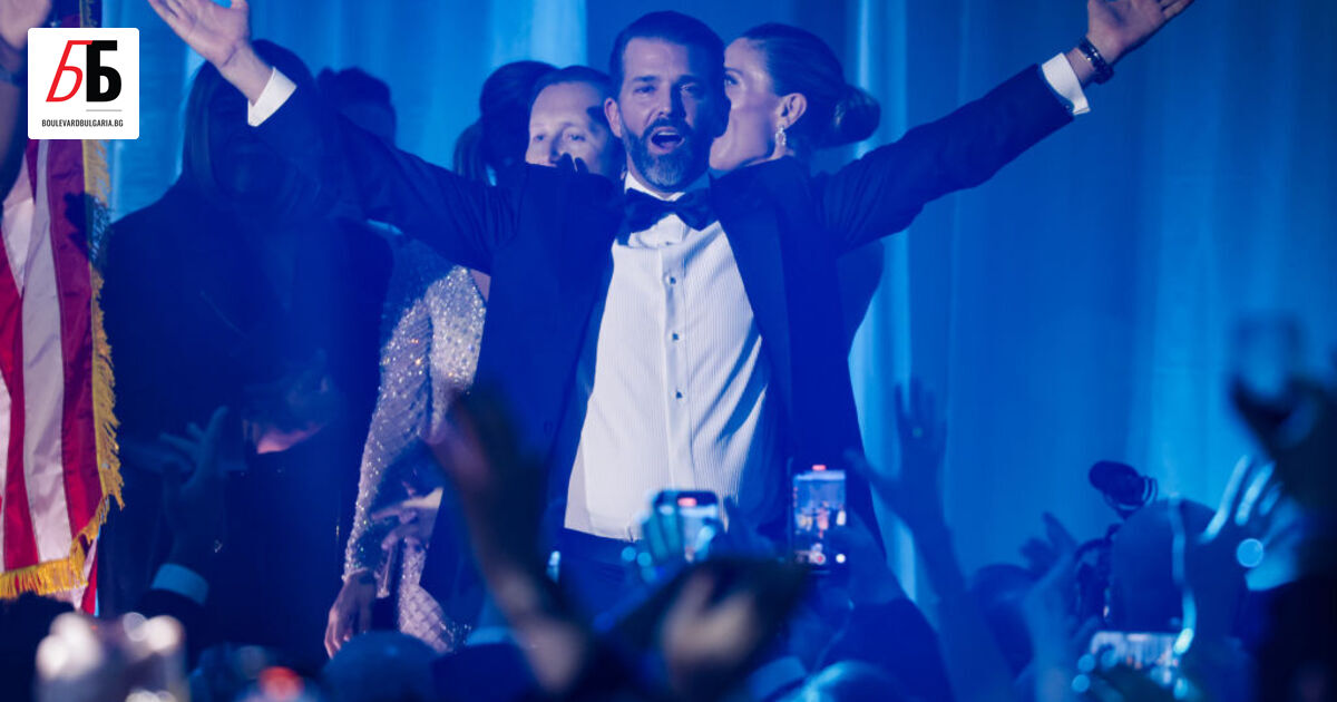 Синът на американския президент Доналд Тръмп - Доналд Тръмп-младши, пристига