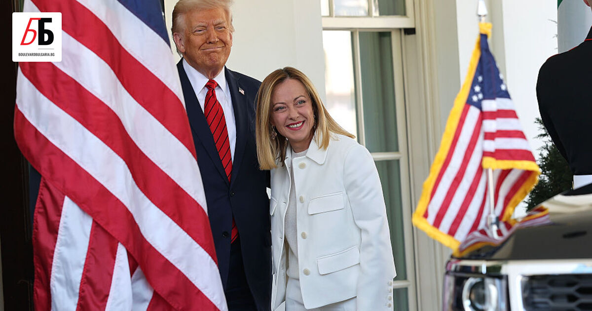 Италианският премиер Джорджа Мелони е първият европейски лидер, който разговаря