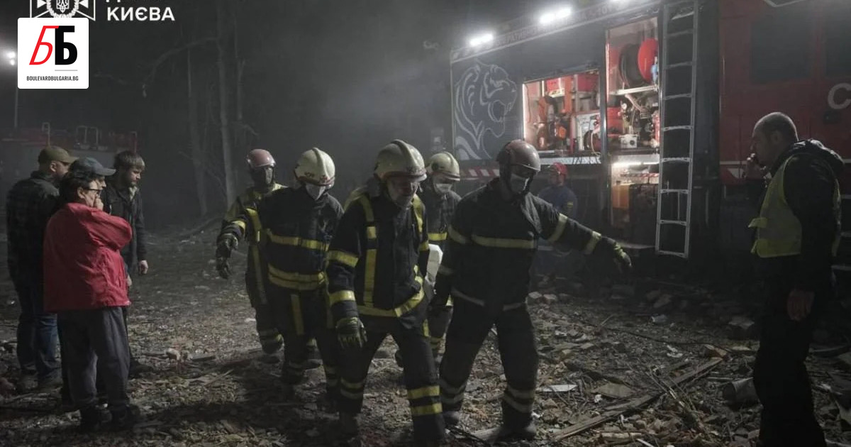 Девет души са убити при руска ракетна атака срещу столицата