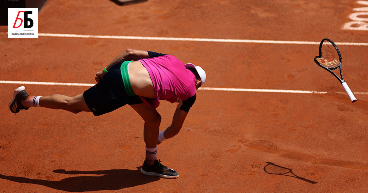 Григор Димитров имаше един от най-лошите си дни на сервис