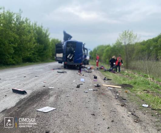 След преговорите за "мир" Русия уби 9-ма при удар срещу цивилен автобус в Украйна