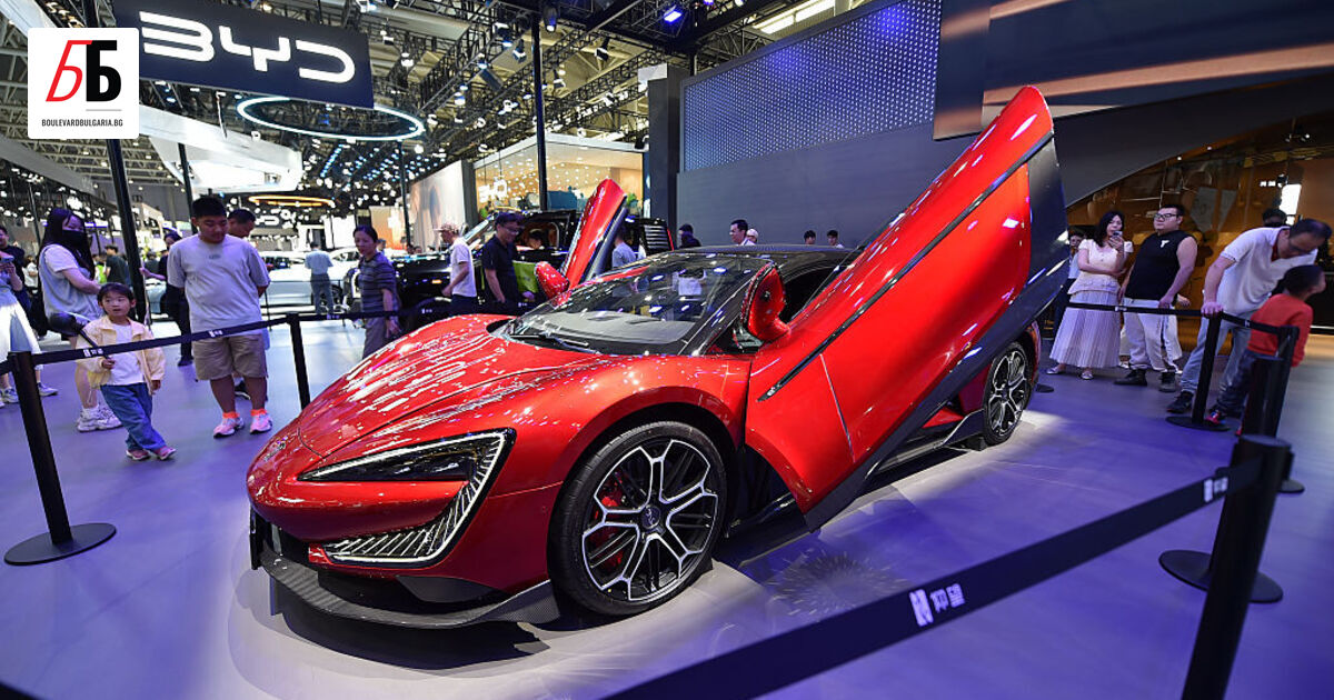 За първи път китайската автомобилна компания BYD е продала повече