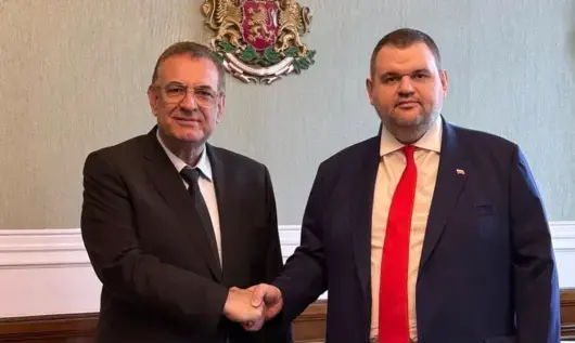 Гербът в кабинета на Пеевски е струвал 10 хил.лв. обществен ресурс, твърди Божанов